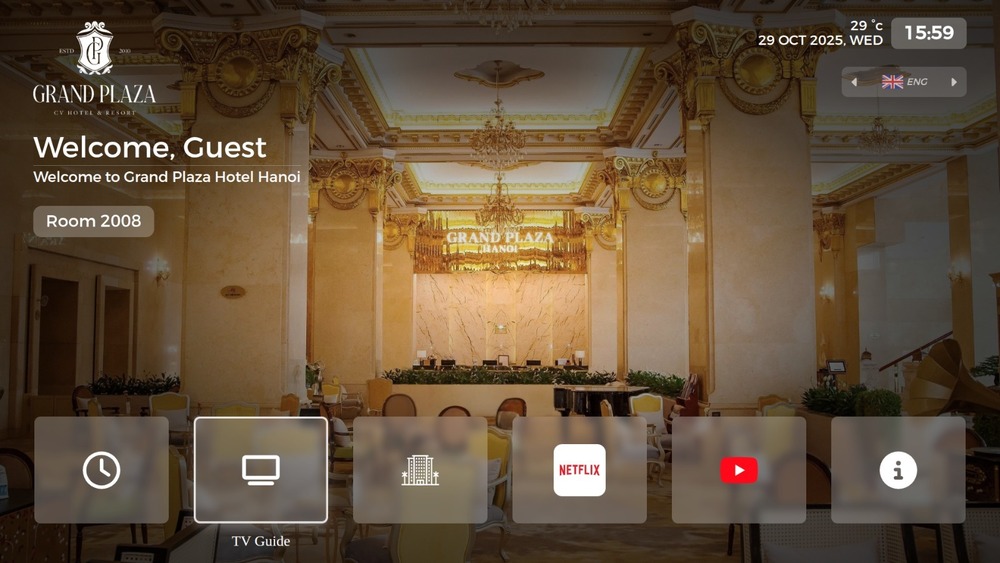 Grand Plaza Hotel Hanoi 스마트 호스피탈리티